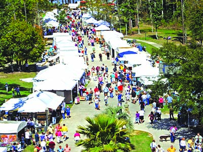 100 booths, great entertainment & food at March 10-11 Orange Beach Festival  of Art -