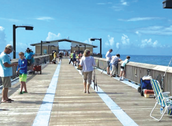 Mullet Wrapper: Gulf State Park Pier re-construction still in