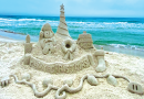 Sand artist Charles Chumley