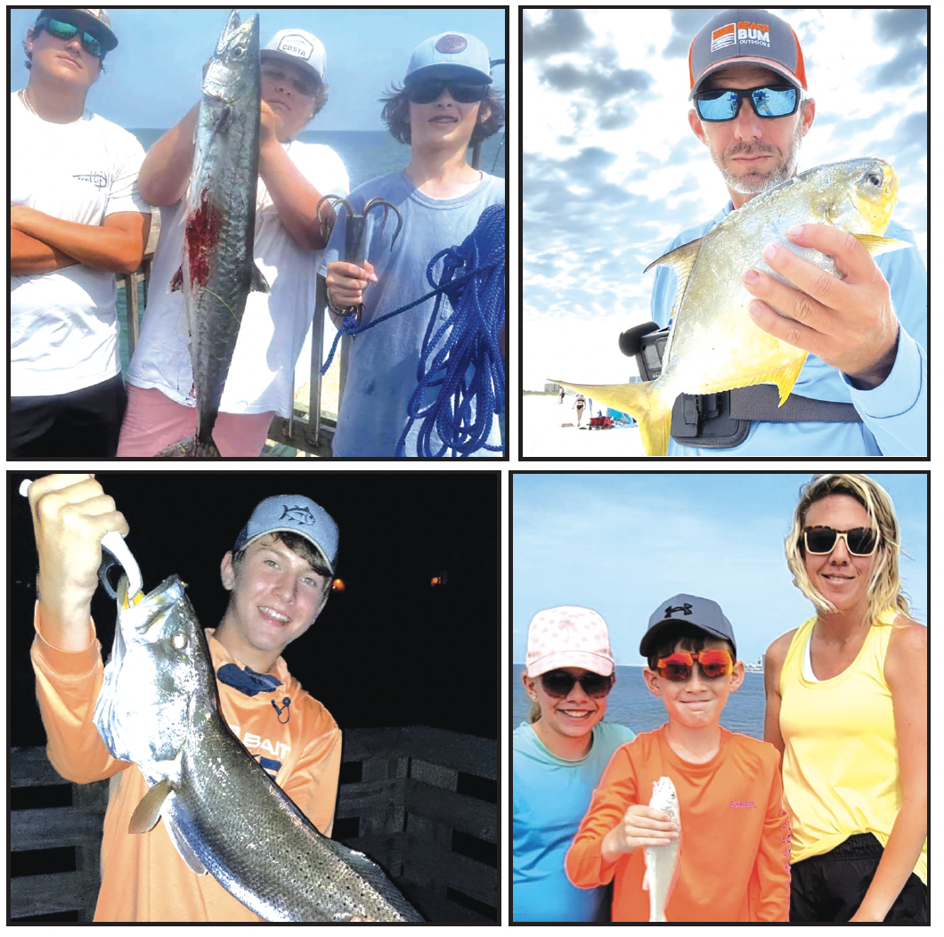 Mullet Wrapper: Fishing Fun 6/28/23 in Gulf Shores & Orange Beach